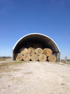 Hay storage